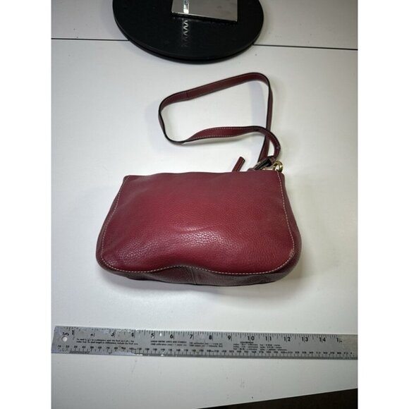 Marc Jacobs Red Pebbled Leather Crossbody - Picture 5 of 11